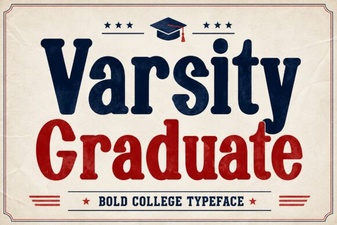 Free Varsity Graduate Fonts for Your Creative Projects