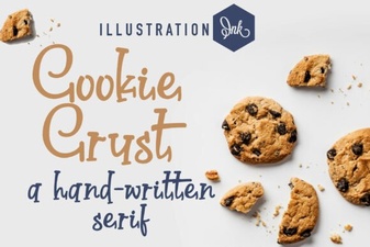 Family-Friendly Cookie Font for Creative Baking Projects